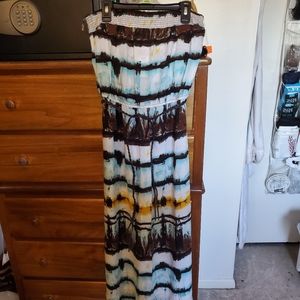 strapless Maxi dress